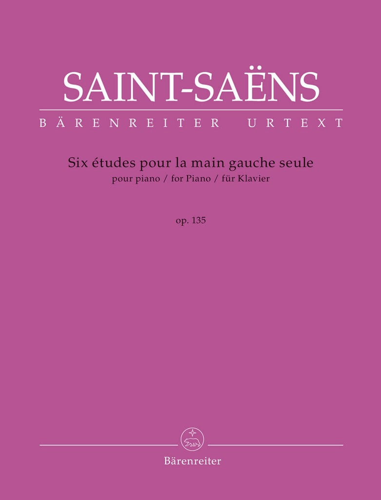 Six études pour la main gauche seule op. 135